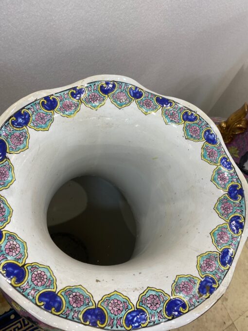 1950' Pair of Republic of China Vases H 127 cm - Image 9