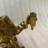 1970/80 Le Tate Vin En Bronze , Sculpture Signée LOHE – Image 9