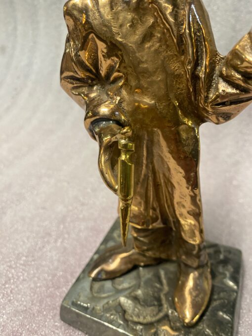 1970/80 Le Tate Vin In Bronze, Sculpture Signed LOHE - Image 8