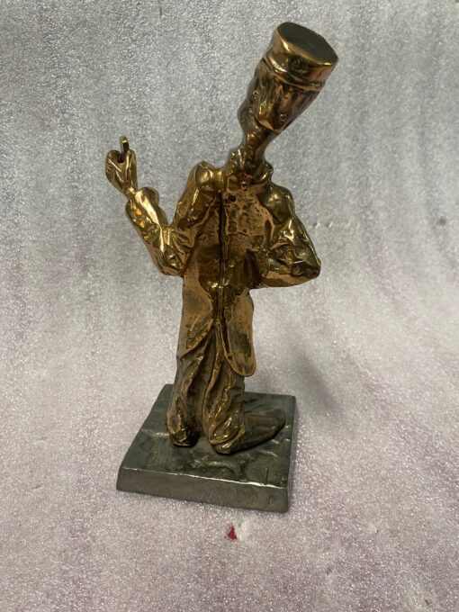 1970/80 Le Tate Vin In Bronze, Sculpture Signed LOHE - Image 5