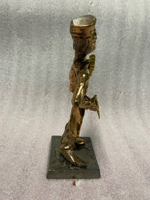 1970/80 Le Tate Vin In Bronze, Sculpture Signed LOHE - Image 4