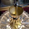 1970′ Chandelier Doria 4 Levels 60 Blown Glass Crystals Design Venini Murano - Image 6