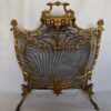 1880 'Spark Barrier N 3 In Gilt Bronze With Flowers Pots