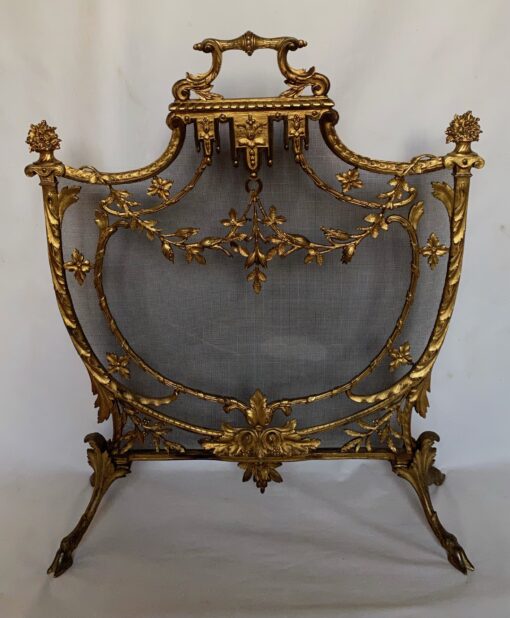 1880 'Spark Barrier N 3 In Gilt Bronze With Flowers Pots - Image 13