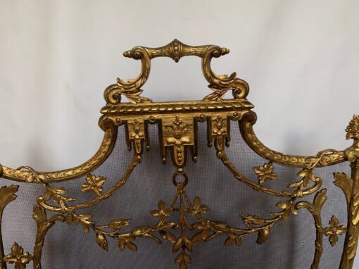 1880 'Spark Barrier N 3 In Gilt Bronze With Flowers Pots - Image 9