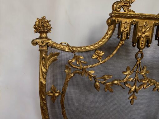 1880 'Spark Barrier N 3 In Gilt Bronze With Flowers Pots - Image 10