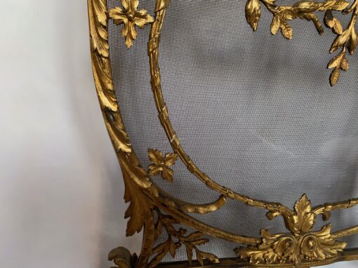 1880 'Spark Barrier N 3 In Gilt Bronze With Flowers Pots - Image 12