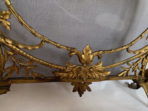 1880 'Spark Barrier N 3 In Gilt Bronze With Flowers Pots - Image 6