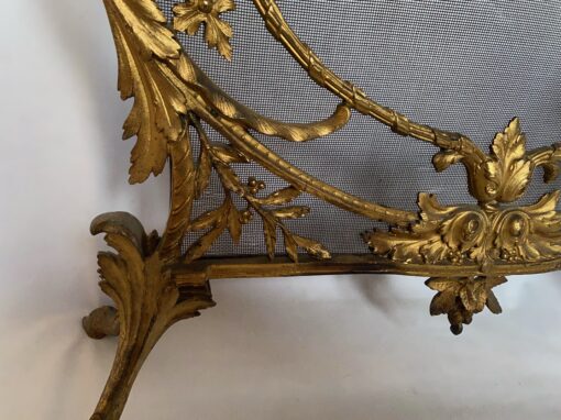 1880 'Spark Barrier N 3 In Gilt Bronze With Flowers Pots - Image 5