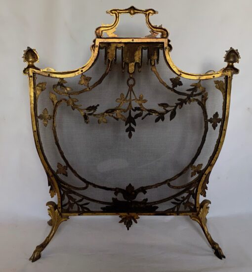 1880 'Spark Barrier N 3 In Gilt Bronze With Flowers Pots - Image 3