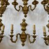 1970/80 Series Of 6 Wall Lights In Gilt Bronze In The Style Of LXVI Signed Maison Baguès 36 X H 39 cm - Image 12