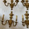 1970/80 Series Of 6 Wall Lights In Gilt Bronze In The Style Of LXVI Signed Maison Baguès 36 X H 39 cm - Image 11
