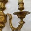 1970/80 Series Of 6 Wall Lights In Gilt Bronze In The Style Of LXVI Signed Maison Baguès 36 X H 39 cm - Image 9