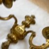 1970/80 Series Of 6 Wall Lights In Gilt Bronze In The Style Of LXVI Signed Maison Baguès 36 X H 39 cm - Image 2