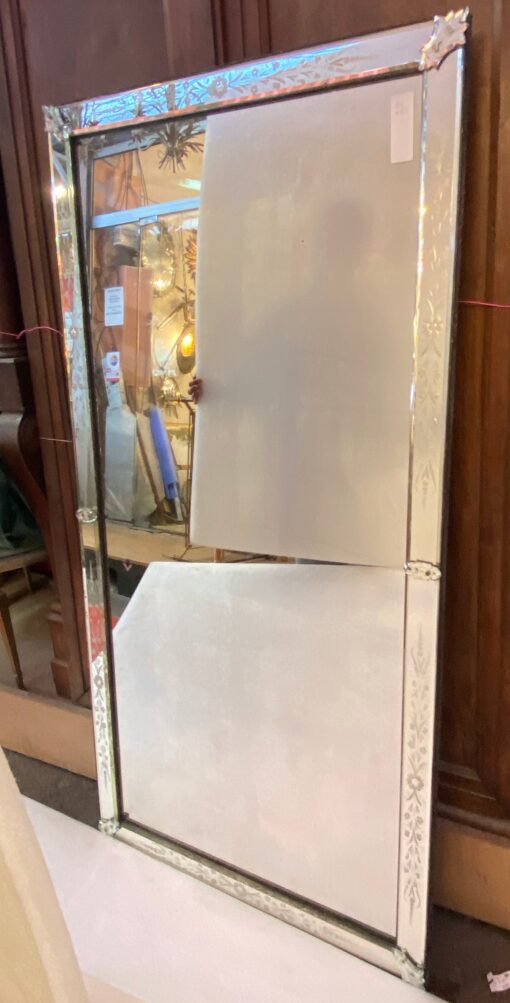 1950′ Venice Flower Mirror 176 x 90 cm - Image 9