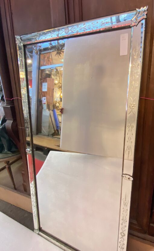 1950′ Venice Flower Mirror 176 x 90 cm - Image 8