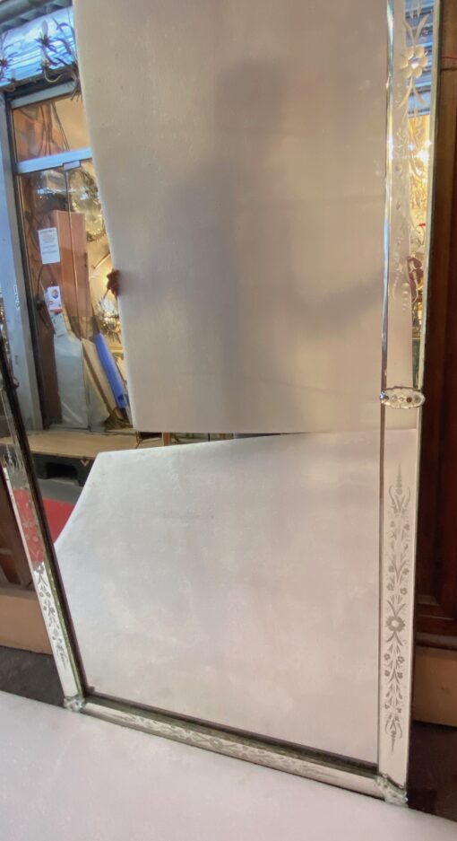 1950′ Venice Flower Mirror 176 x 90 cm - Image 6