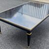 1950/70 Gerard MILLE Pour Maison Jansen Table Basse Bois Laqué Noir 121 x 81 cm – Image 7