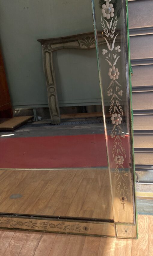 1900/20′ Venice Flower Mirror 161 x 120 cm - Image 8