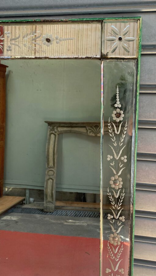 1900/20′ Venice Flower Mirror 161 x 120 cm - Image 9