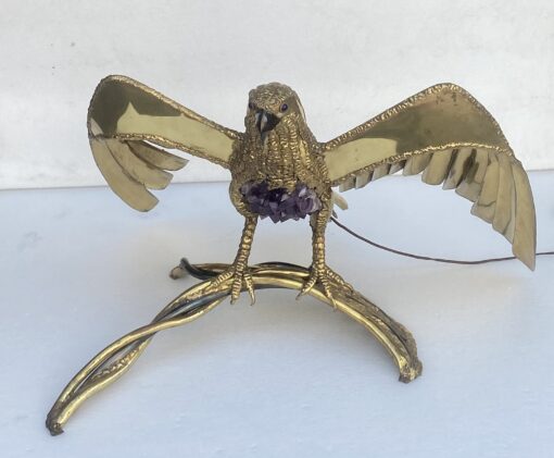 1970′ Eagle Posed with Spread Wings RICHARD AND ISABELLE FAURE for HONORÉ – PARIS Or Fernandez Or Duval Brasseur