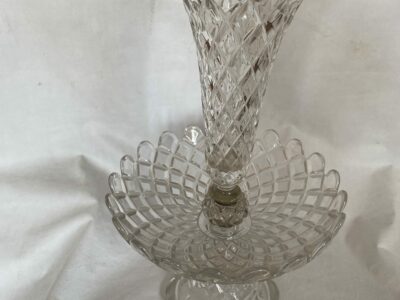 1950′ Baccarat Cup With Cornet Signed Ø 28 cm H 47 cm