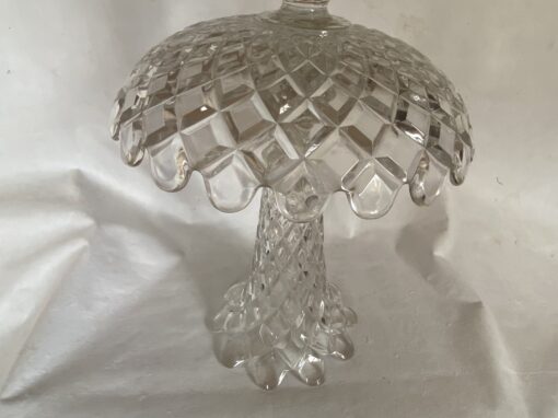 1950′ Coupe Baccarat Avec Cornet Signée Ø 28 cm H 47 cm – Image 3