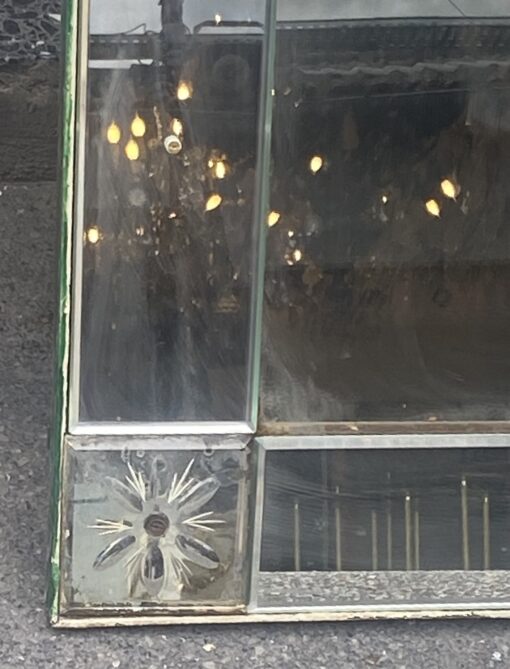 1900/20′Paire  Miroirs Venise à Fleurs Et Sobres 161 x 120 cm – Image 20
