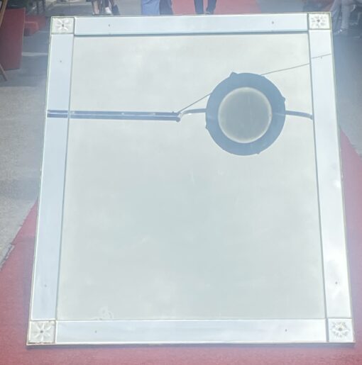 1900/20′Paire  Miroirs Venise à Fleurs Et Sobres 161 x 120 cm – Image 22