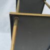1970′ Table D' Appoint Rectangulaire Maison Baguès Laiton et Bronze Plateaux Miroir Oxydé Vieilli et Paquerette 60,5 X 30,5 X H 55,5 cm – Image 7