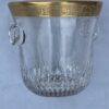 1970′ Crystal Champagne Bucket Signed St Louis Golden Decors Model Thistle - Image 10