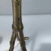 1970′ Pair Of Floor Lamps In Gilt Bronze Maison Baguès Bamboo Model H 160 cm - Image 8