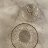 1900' Service De Nuit Baccarat Signé  6 Piéces Avec Dorure – Image 5