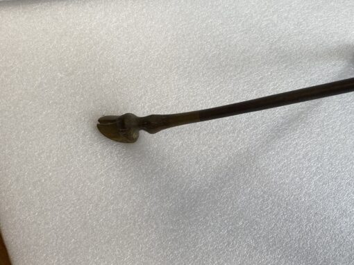 1970′ Paire De Guéridons Bronze Ou Laiton Patiné Plateau Verre Maison Charles Ou Jansen H 41 Diam 60 cm – Image 12