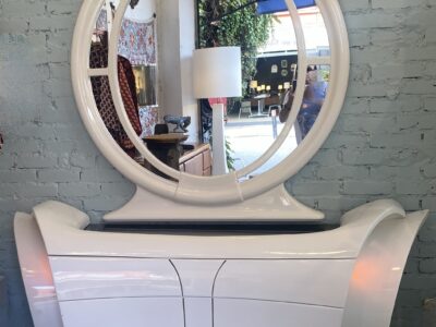 1970' Dressing Table Signed DBM Mobili 190 x 65 x H 210 cm