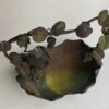 1900' Corbeille A Fruit Bronze Patiné Art Nouveau, Grue Du Japon Et Nénuphars 47 X 58 X H 54 cm – Image 16