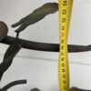 1900' Corbeille A Fruit Bronze Patiné Art Nouveau, Grue Du Japon Et Nénuphars 47 X 58 X H 54 cm – Image 14