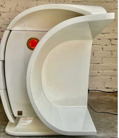 1970' Coiffeuse Signée DBM Mobili 190 x 65 X H 210 cm – Image 8