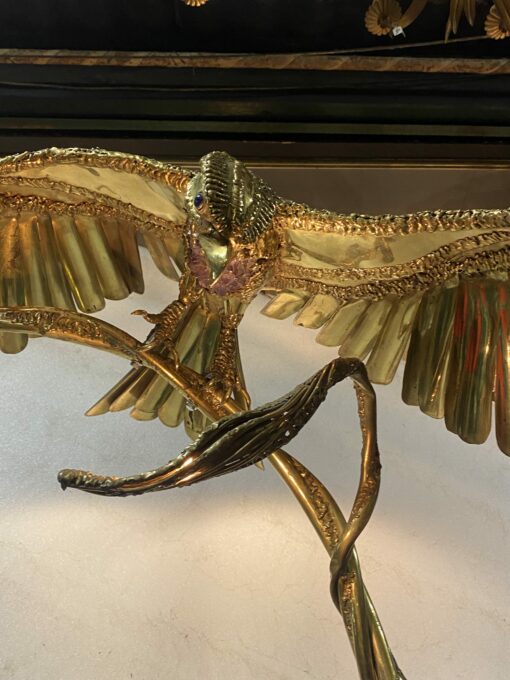 1970′ Perched Eagle With Outstretched Wings RICHARD AND ISABELLE FAURE for HONORÉ – PARIS Or Fernandez Or Duval Brasseur - Image 9
