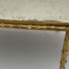 1970′ Maison Charles Oval Coffe Table, Jansen Or Baguès Palm Tree Decor in Gilt Bronze with Aged Mirror Tops 112 X 48 X H 40 CM - Image 6