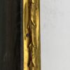 1970′ Maison Charles Oval Coffe Table, Jansen Or Baguès Palm Tree Decor in Gilt Bronze with Aged Mirror Tops 112 X 48 X H 40 CM - Image 10