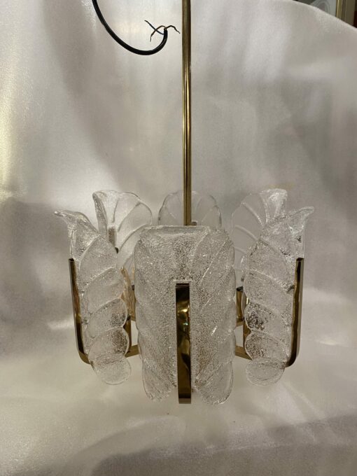 1970′ Chandelier 6 Bulbs Carl Fagerlund Crystal Diameter 38 x H 70 cm - Image 5