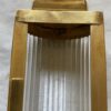 1970’Pair Of Wall Lamps In Brass With Glass Tubes In The Style Of Genet Michon Or Petitot H 51 cm - Image 3