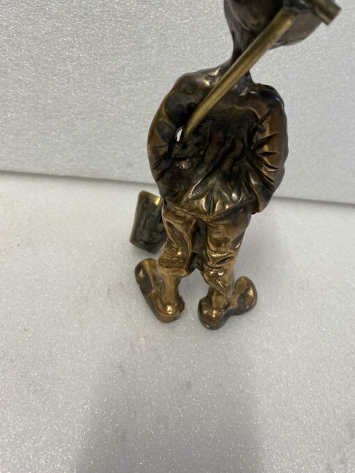 1970/80 'Le Fondeur' In Bronze, Sculpture Signed LOHE - Image 15