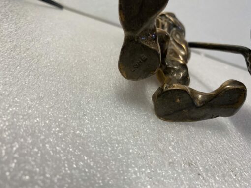 1970/80 'Le Fondeur' In Bronze, Sculpture Signed LOHE - Image 13