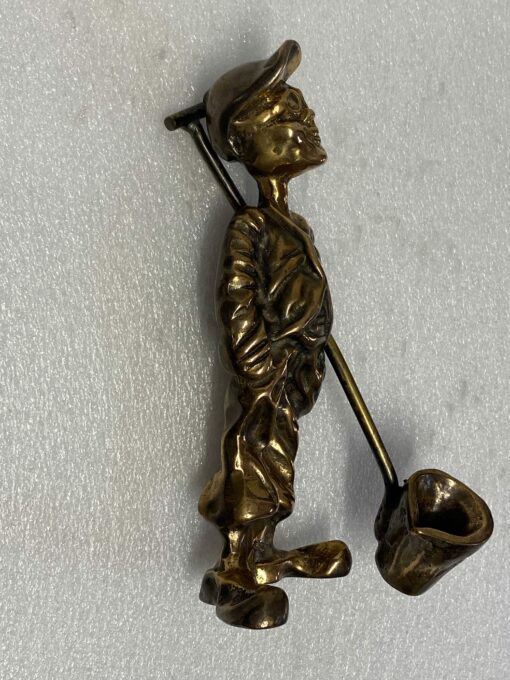 1970/80 'Le Fondeur' In Bronze, Sculpture Signed LOHE - Image 10