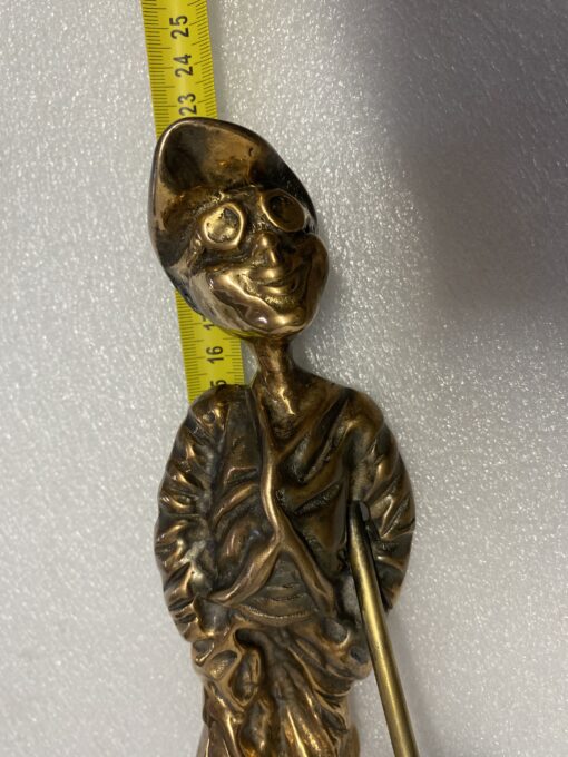 1970/80 'Le Fondeur' In Bronze, Sculpture Signed LOHE - Image 5