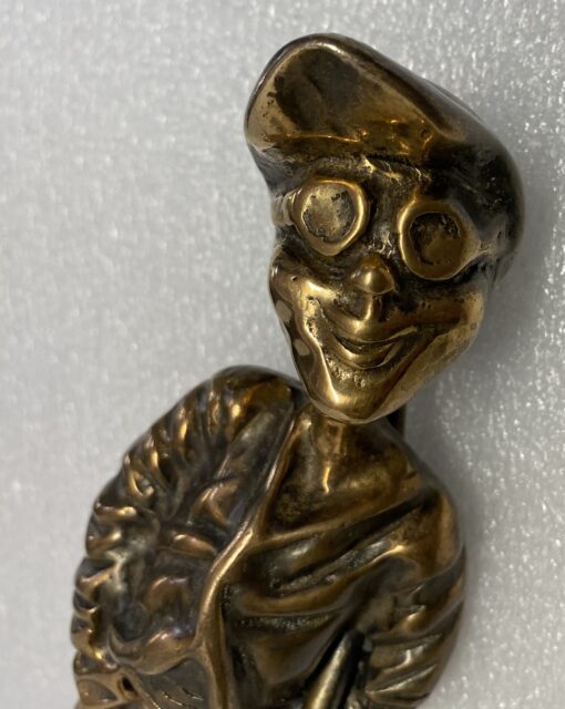 1970/80 'Le Fondeur' In Bronze, Sculpture Signed LOHE - Image 2