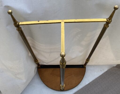 1970′ 1/2 Moon Console Gilt Bronze Maison Jansen 45 X 23 X H 79 cm - Image 3