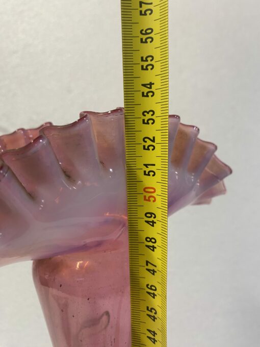 1880/1900 Bouquetiere in Opalescent Glass With 4 Cornets N3 - Image 6